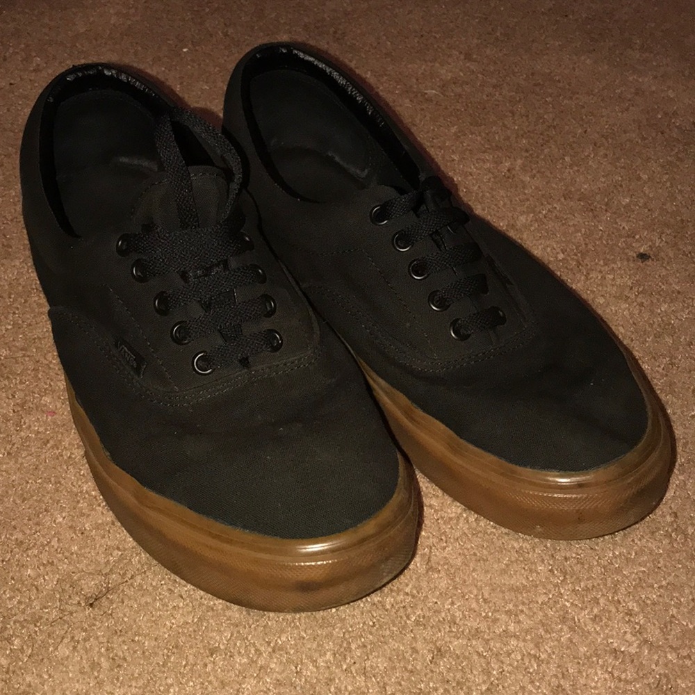 Vans Black Low Top Shoes